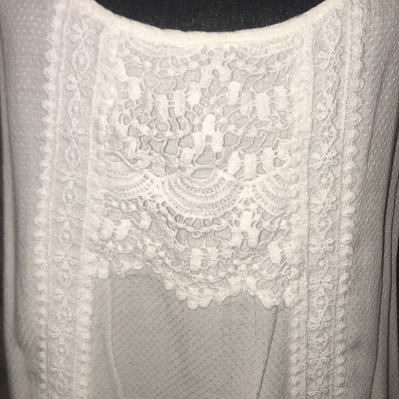 Buckle daytrip white sleeveless top Large - Picture 3 of 6